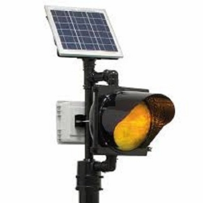 Solar traffic signal blinkers